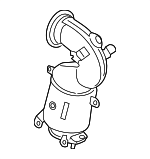 68439720AA - Exhaust: Converter &amp; Pipe for Mopar Image