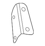 68458583AA - Exhaust: Converter &amp; Pipe Bracket for Mopar Image