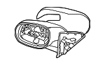 876161M000 - : Mirror Cover for Kia: Forte, Forte Koup Image