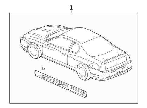 Stripe Tape for 2005 Chevrolet Monte Carlo #0