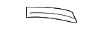 2327703300 - Body: Roof Weather-strip for Mercedes-Benz Image