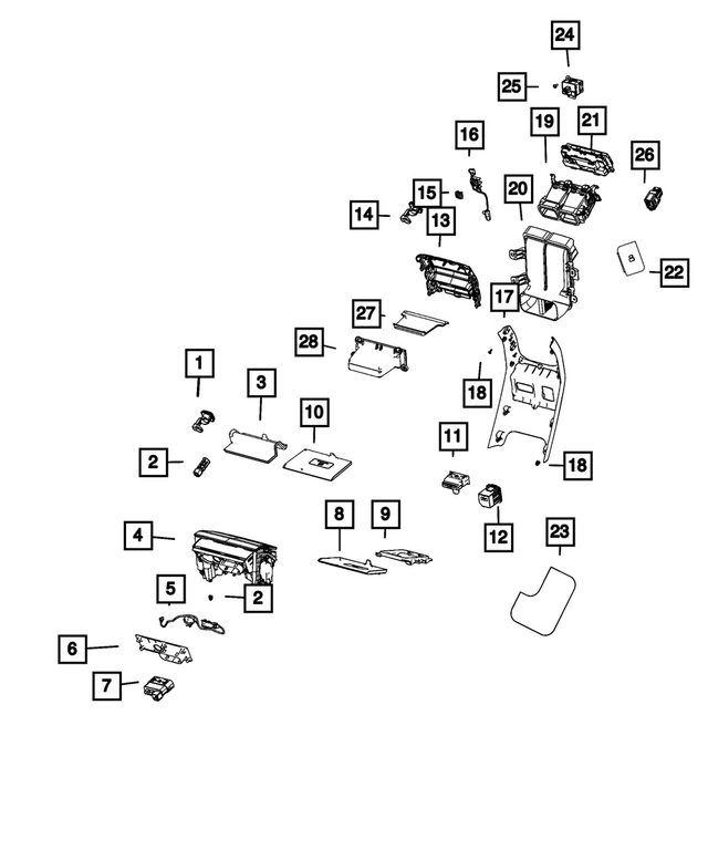 68276118AA - Interior Trim: Power Outlet Cap for Mopar Image image