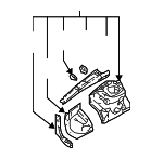 MN186434 - : Apron Assembly for Mitsubishi: Lancer Image