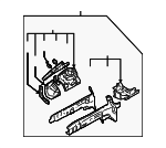 5220B830 - Body: Wheelhouse Assembly for Mitsubishi: Lancer Image