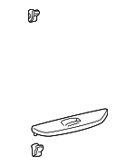 7423152070 - Body: Switch Panel for Toyota: Echo Image