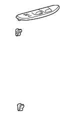 7423252010C0 - Body: Switch Panel for Toyota: Echo Image