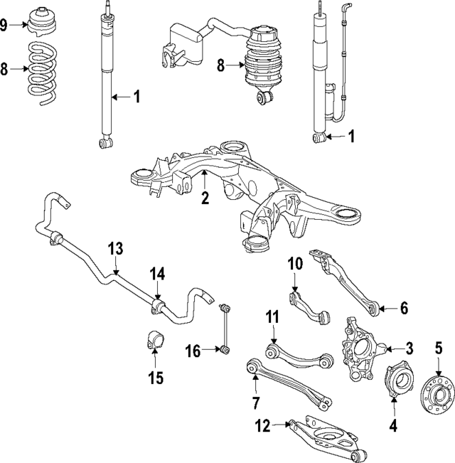 2113250184 - Suspension: Spring Insulator for Mercedes-Benz Image