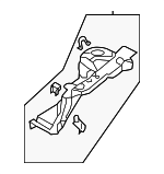 645013Q010 - Body: Apron Assembly for Hyundai: Sonata Image
