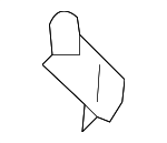 645173S000 - Body: Apron Assembly Lower Bracket for Hyundai: Sonata Image