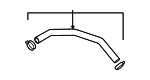 254L4J5500 - Cooling System: Upper Hose for Kia Image