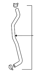 254L5J5500 - Cooling System: Lower Hose for Kia Image