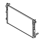 253L0J5550 - Cooling System: Auxiliary Radiator for Kia Image