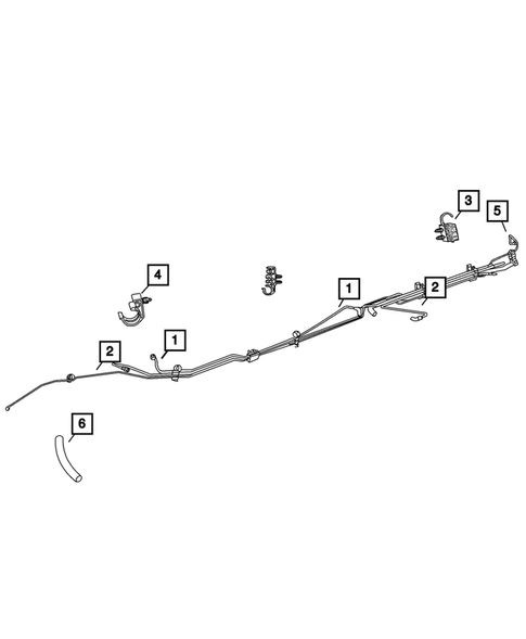 Fuel Lines for 2007 Dodge Ram 1500 #0