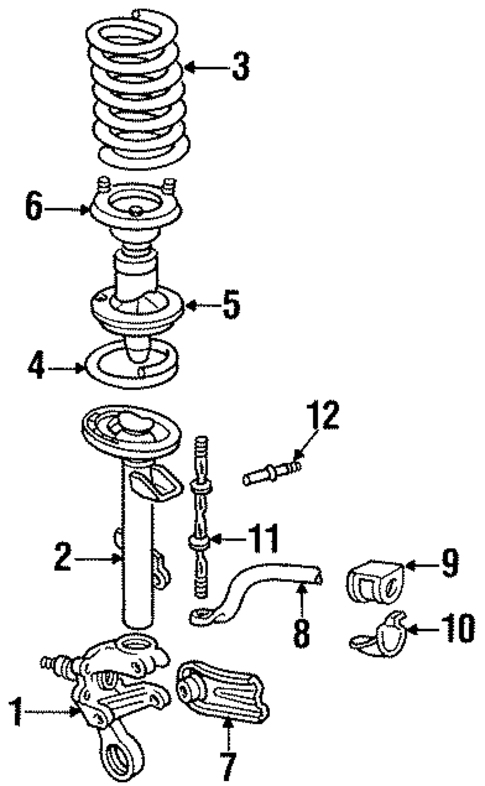 Rear Suspension for 1992 Ford Taurus #2