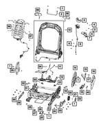 5143451AA - Interior Trim: Seat Screw for Mopar Image