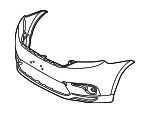 521190E914 - Body: Bumper Cover for Toyota: Highlander Image