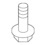 9015960525 - Body: Bumper Cover Screw for Toyota: Avalon, Camry, Highlander, Sienna, Venza Image