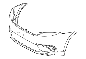 521190E914 - : Cover Front Bumper L for Toyota Image