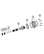 5078634AA - 62TE; 6-Speed; Automatic Transaxle: Caged Needle Bearing for Mopar Image image