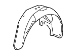 20830611 - Body: Quarter Panel Splash Shield for Chevrolet: Malibu Image
