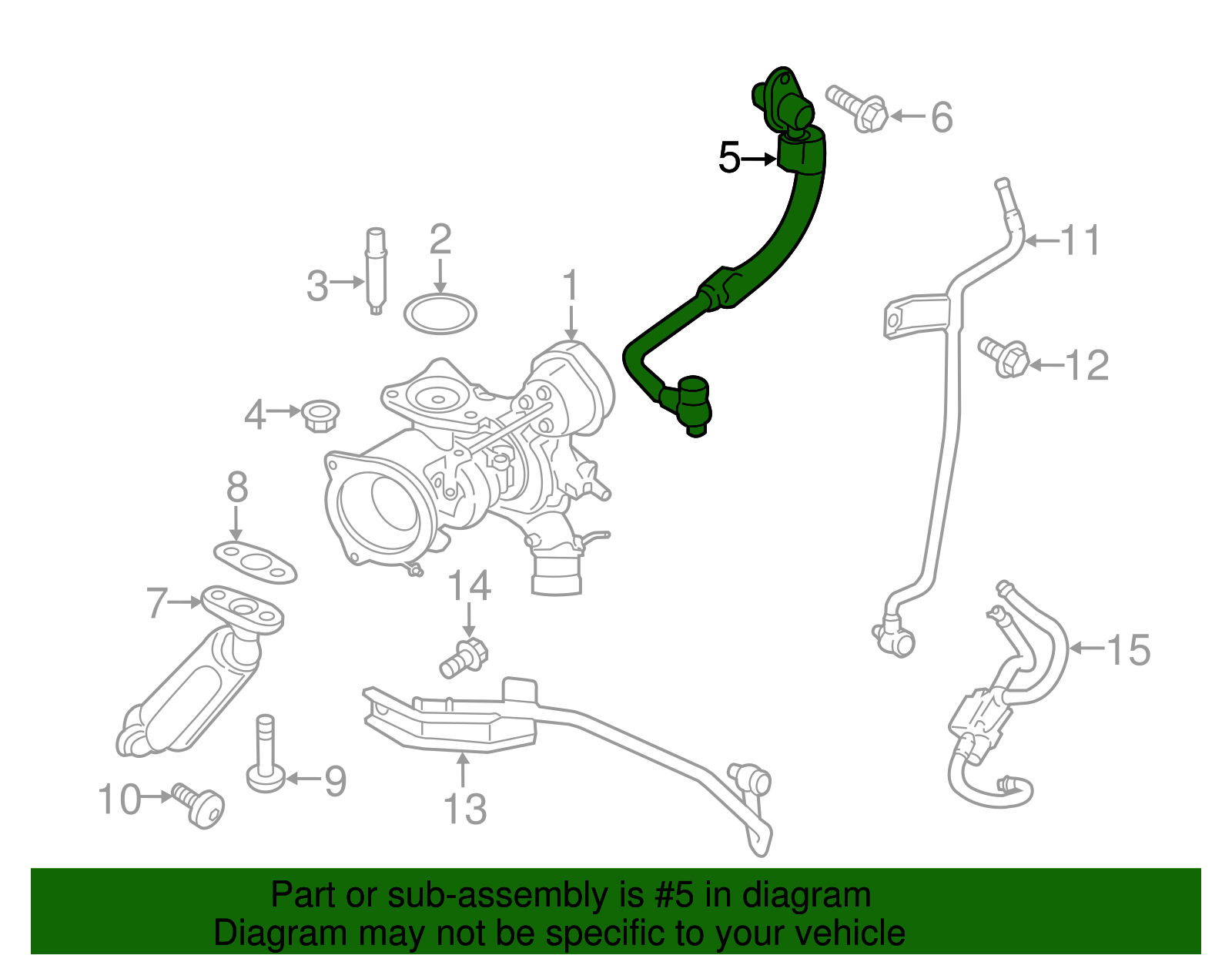 専用ページ 2013-2019 Ford Oil Feed Tube BM5Z-6K679-A | TascaParts.com