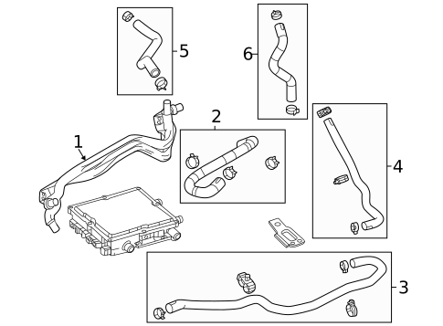 Inverter Cooling Components for 2024 Mazda CX-90 #0