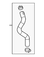 H3011570X - Cooling System: Coolant Hose for Mazda: CX-70, CX-90 Image