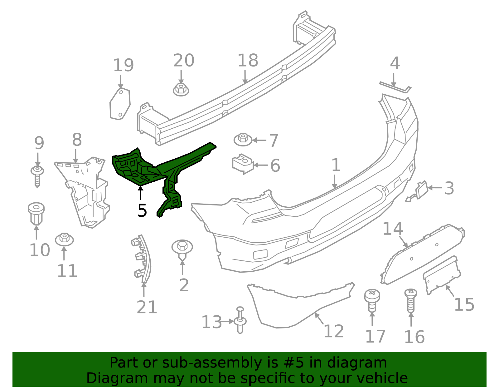 51127426439 - 2018-2023 BMW X2 Center Support (51-12-7-426-439) | BMW ...