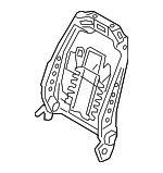 88310D4130 - Body: Seat Back Frame for Kia: Optima Image