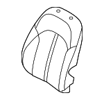 88370D4170A2G - Body: Seat Back Cover for Kia: Optima Image