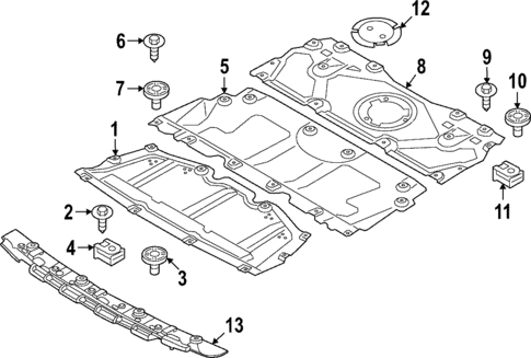 Splash Shields for 2024 BMW 330e xDrive #0