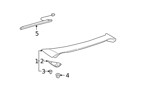Spoiler for 2006 Toyota Camry #0