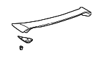 7608533091 - Body: Spoiler Assembly for Toyota: Camry Image