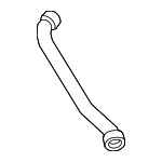 N10268801 - Cooling System: Engine Coolant Pipe Clamp for Porsche: Panamera Image