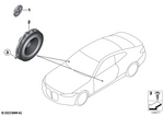 65139362561 - Audio, Navigation, Electronic Systems: Top-Hifi Loudspeaker Tweeter for BMW Image