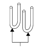 2C3Z5705AA - Suspension: U-Bolt for Ford: Excursion, F-250, F-250 HD, F-250 Super Duty, F-350 Super Duty, F-450 Super Duty, F-550 Super Duty Image