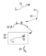 68581090AA - Emission Controls: Purge Hose for Dodge: Durango | Jeep: Grand Cherokee Image