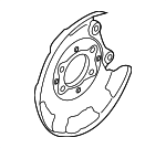 58390F2100 - : Backing Plate for Hyundai Image