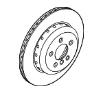 34207915314 - Brakes: Rotor for BMW Image