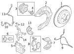 34206888831 - Brakes: Disc Brake Pad Set for BMW Image