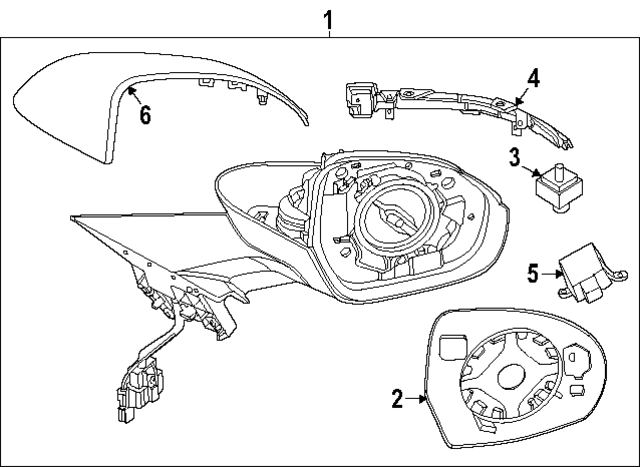 R2TZ13B374C - : Turn Signal Lamp for Lincoln: Nautilus Image