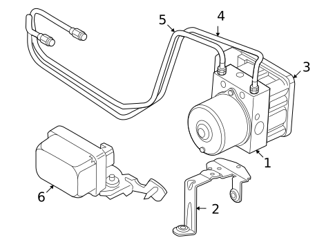 ABS Components for 2009 Volvo C30 #0