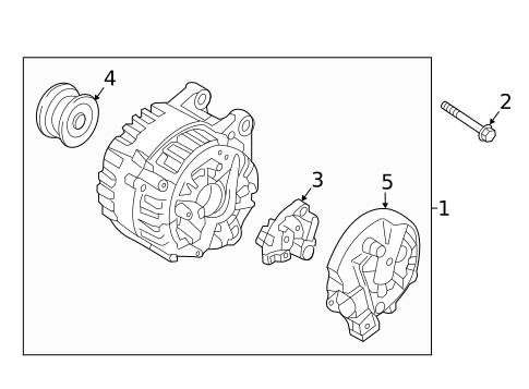 Alternator for 2019 Volvo XC40 #0