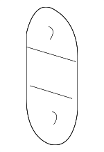 22719265 - Body: Check Strap Plate for Chevrolet: Malibu Image