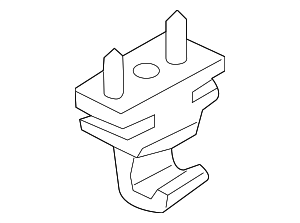 4G0857562ACE3 - Body: Visor Bracket for Audi Image