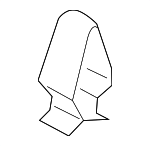 3D0867276A - Body: Headliner Clip for Audi: A6, A6 Quattro, A7 Quattro, RS7, S6, S7, TT Quattro Image