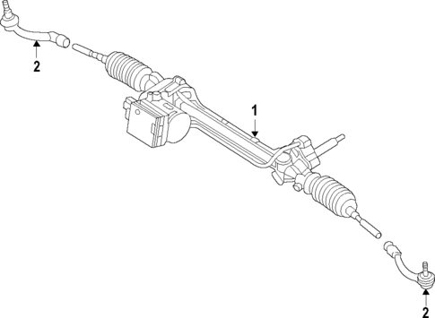 Steering Gear & Linkage for 2019 Kia K900 #1