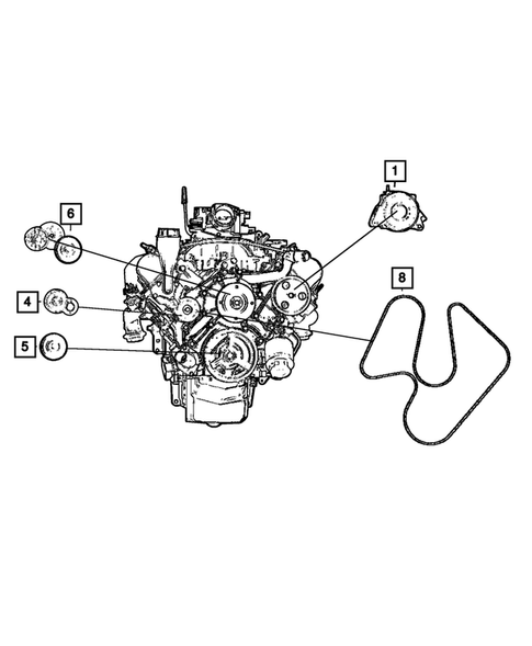 Alternators for 2006 Jeep Liberty #0