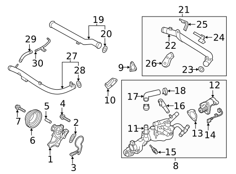Powertrain Control for 2018 Genesis G80 #2