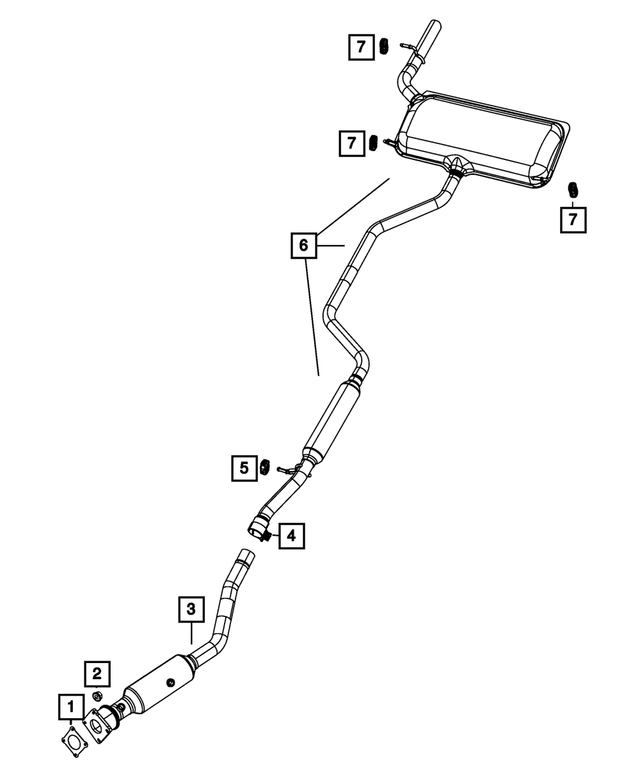 4578217AA - Exhaust: Exhaust Clamp for Mopar Image